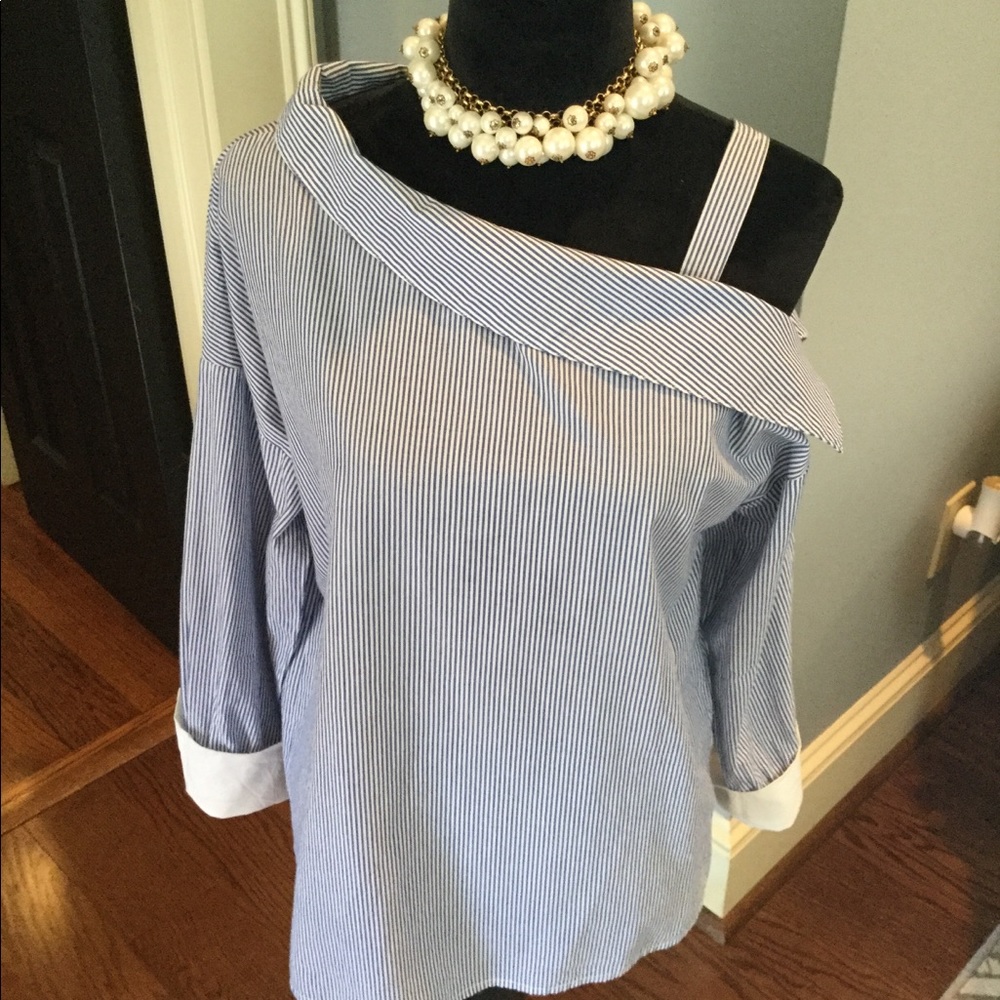 Off the shoulder blouse